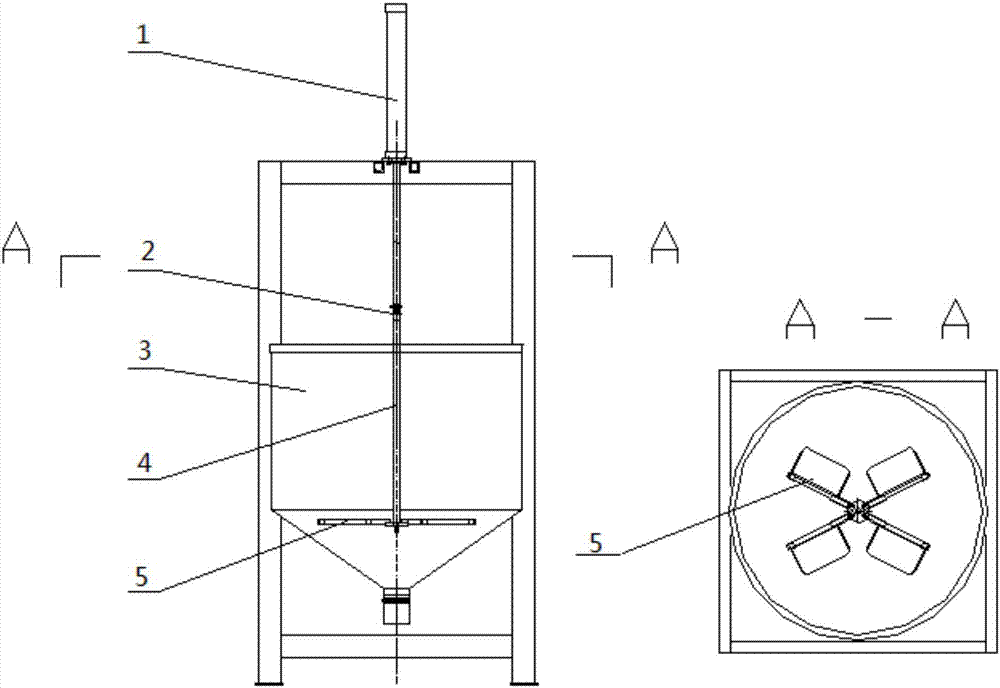 Vertical stirrer