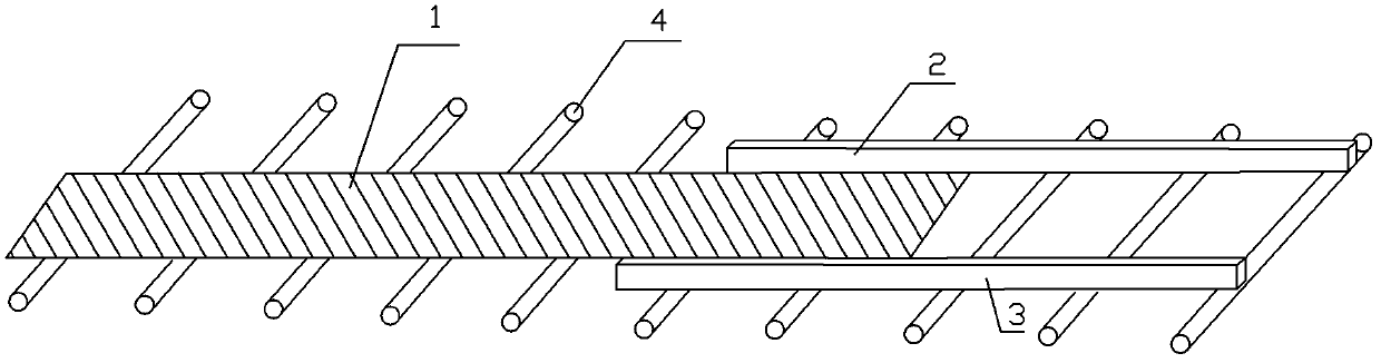 Control method of hot-rolling rolled side guide plate for improving hot-rolling roll shape quality