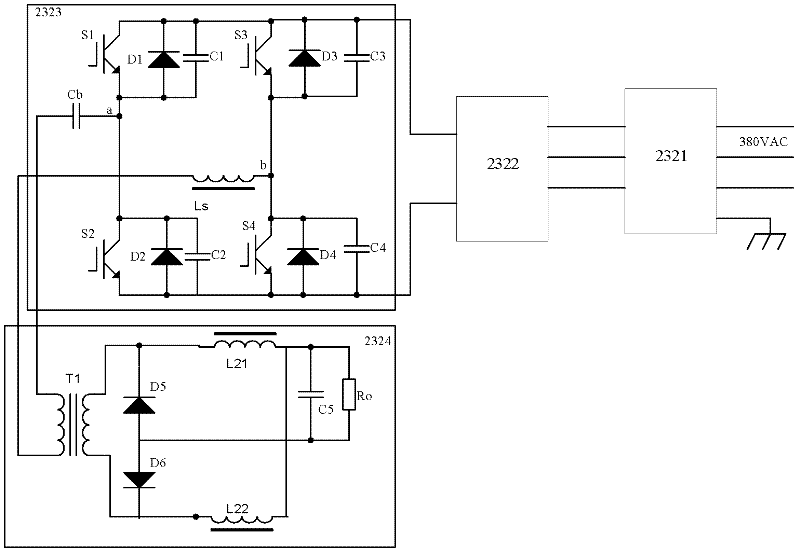 System for efficiently cracking electronic wastes based on strong plasma