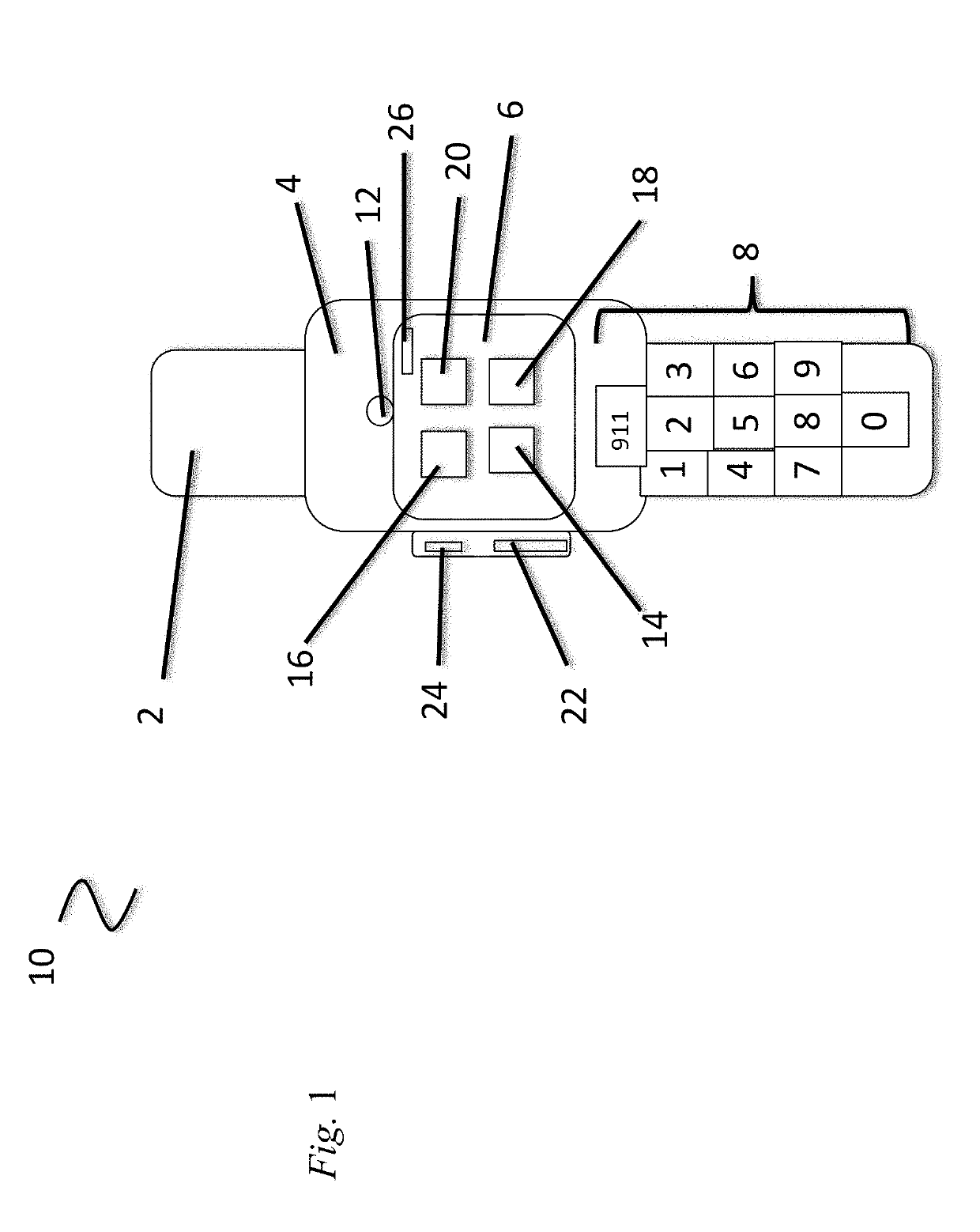 Wearable Care Security Smart Watch Device