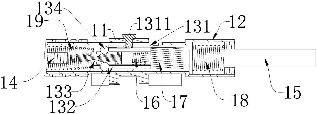 Chiropractic correction device with mechanical switch and mechanical switch control