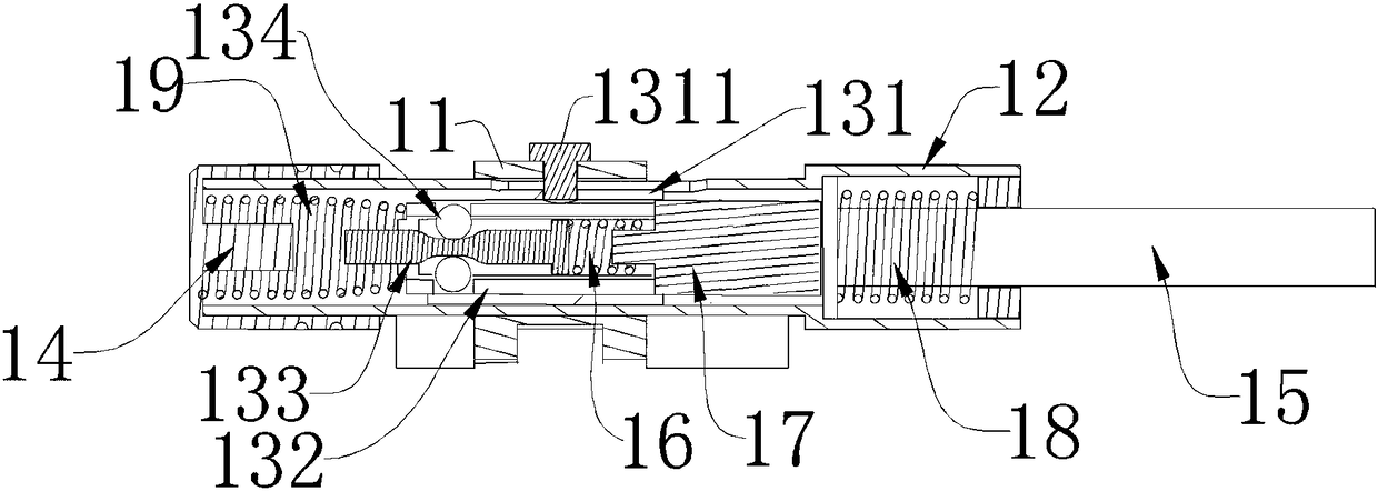 Chiropractic correction device with mechanical switch and mechanical switch control