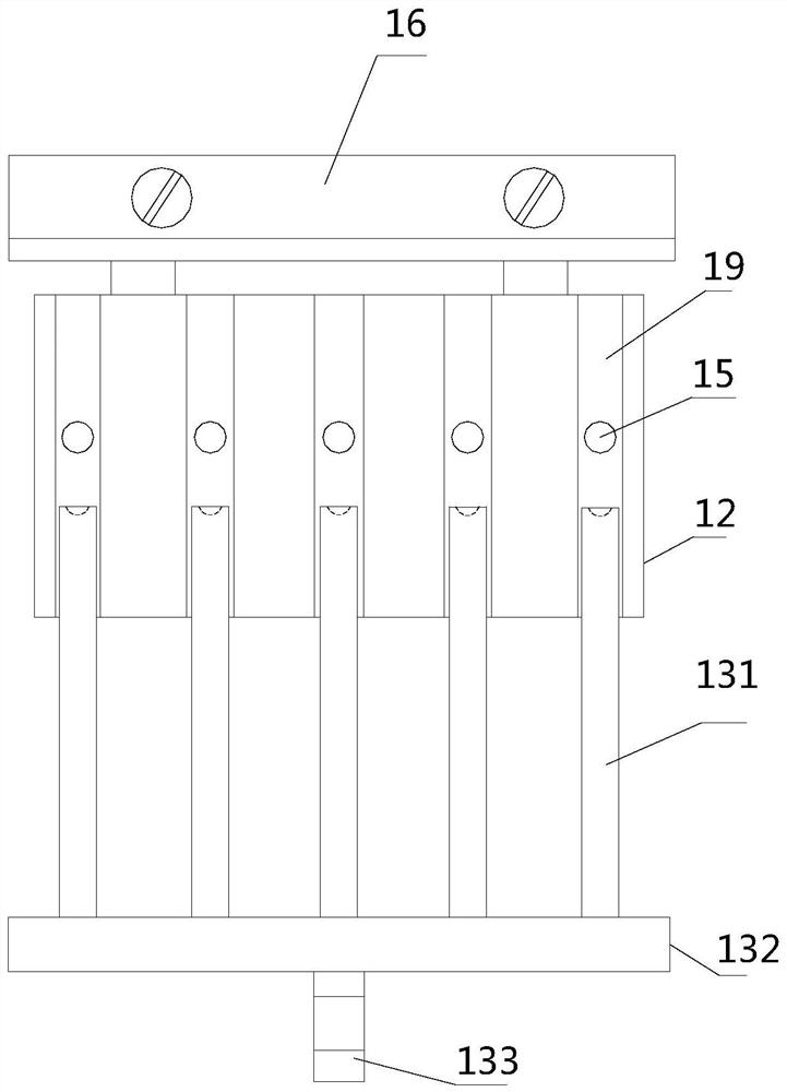 A device for cracking gorgon seeds