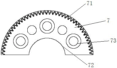 Trailing arm lock with detachable and replaceable trailing arms for double-column automobile elevator