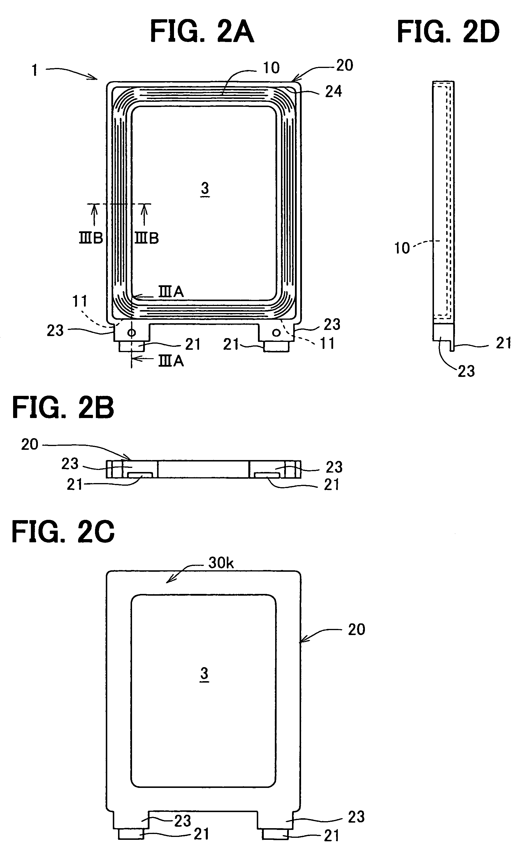 Card type wireless device, antenna coil, and method for manufacturing communication module