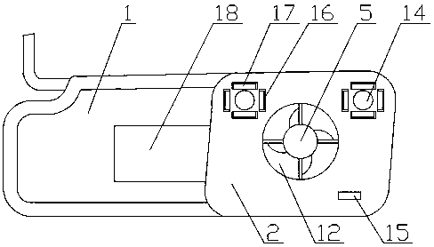 Car sun-shading plate with heat dissipation function