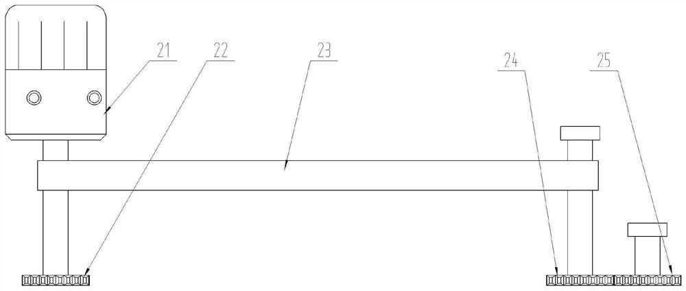 Neodymium iron boron waste continuous blanking device and method