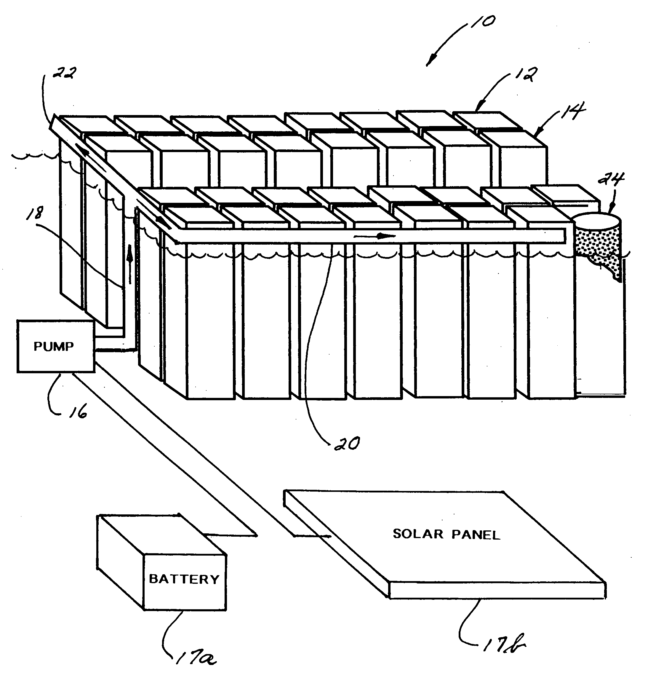 Dual cell nitrogen removal apparatus