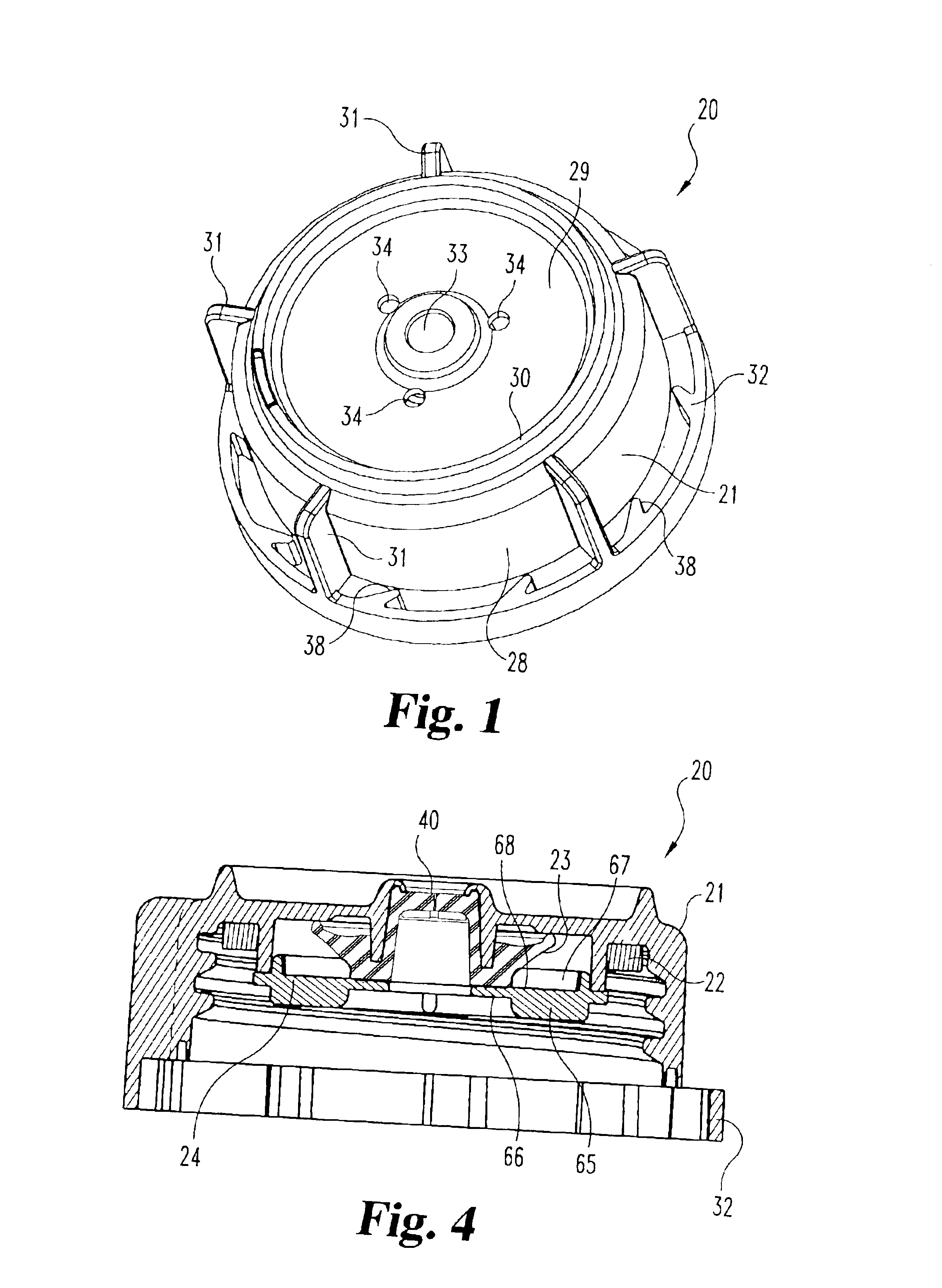 Vented closure