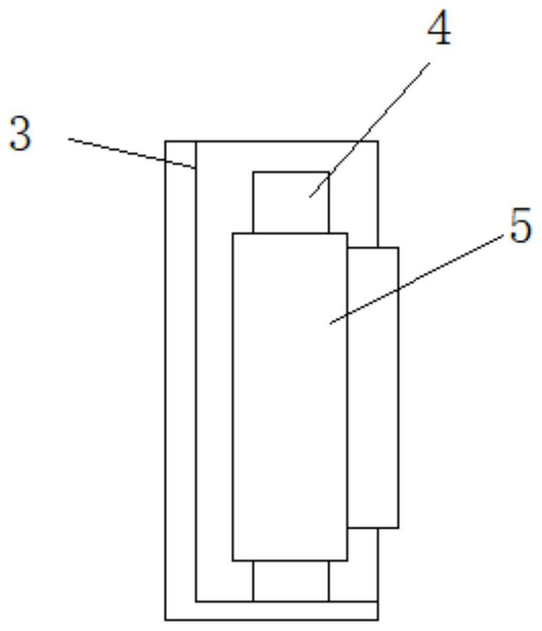 Data extraction integrated display device convenient to maintain