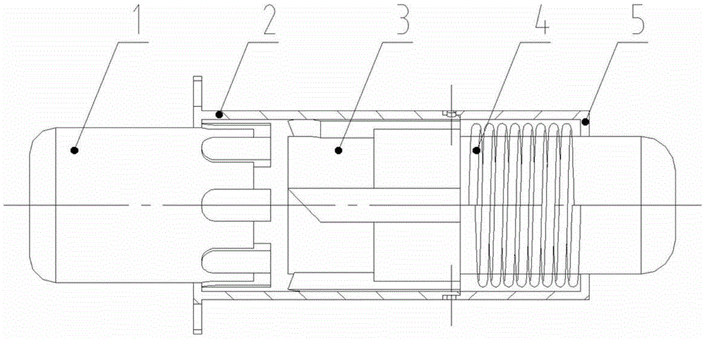 Telescopic locking device