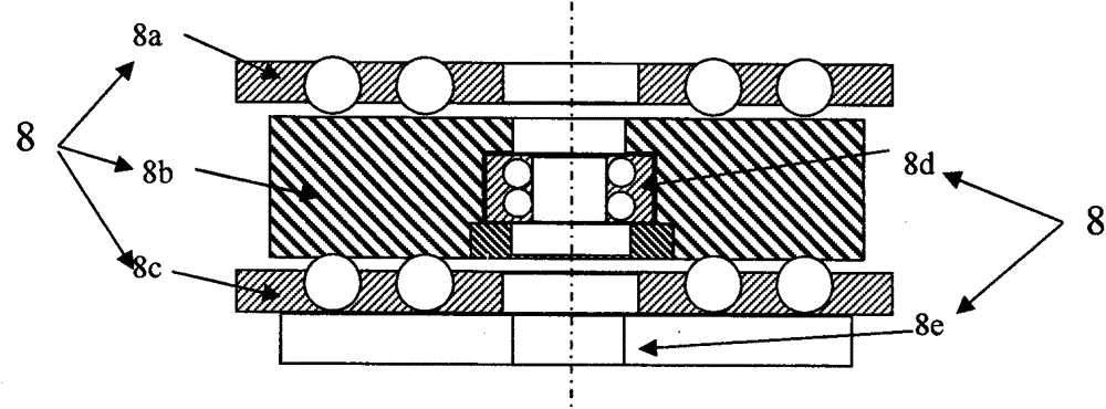 Low-frequency air spring vibration isolator with motion converter