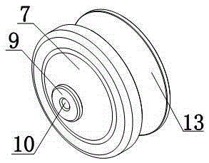 Quenching plate for cochlear amplifier