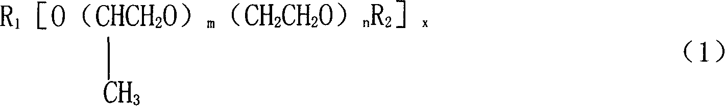 Oil agent used for polyester industrial filament