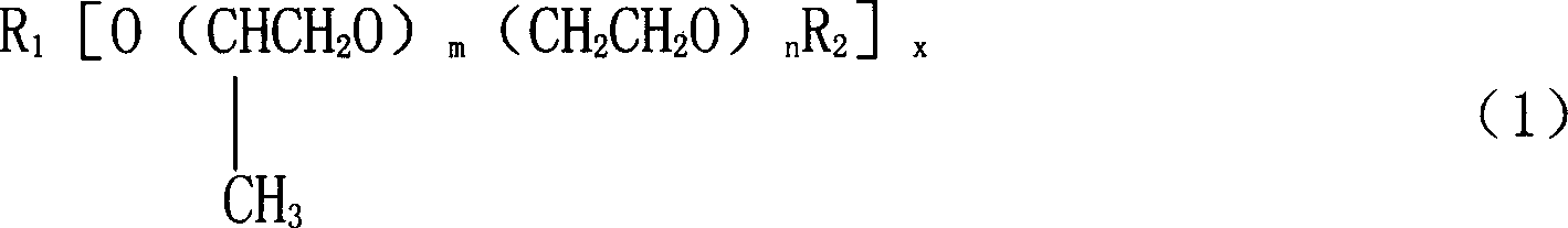 Oil agent used for polyester industrial filament