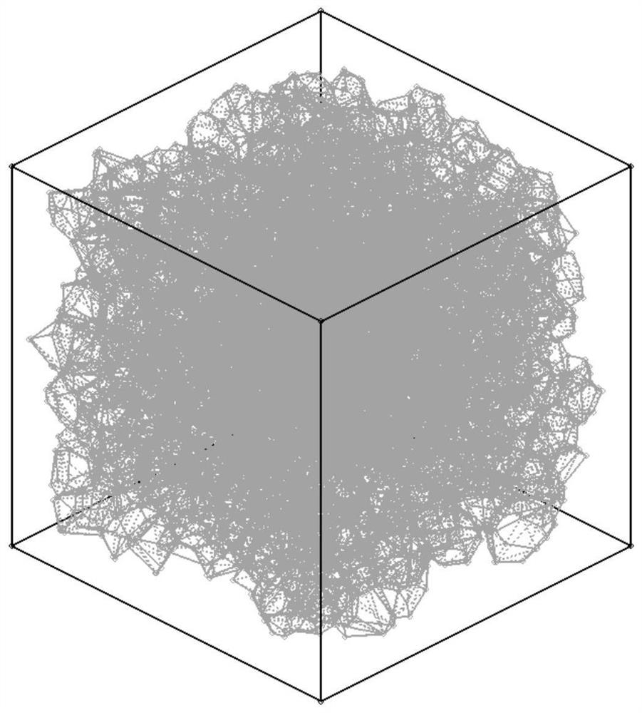 Modeling method of fully-graded concrete three-dimensional mesoscopic model containing random defects