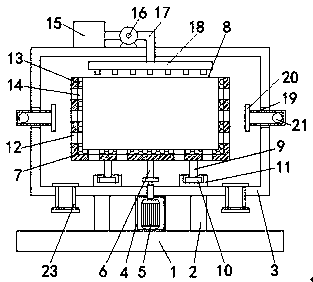 High-efficiency medical instrument cleaning device