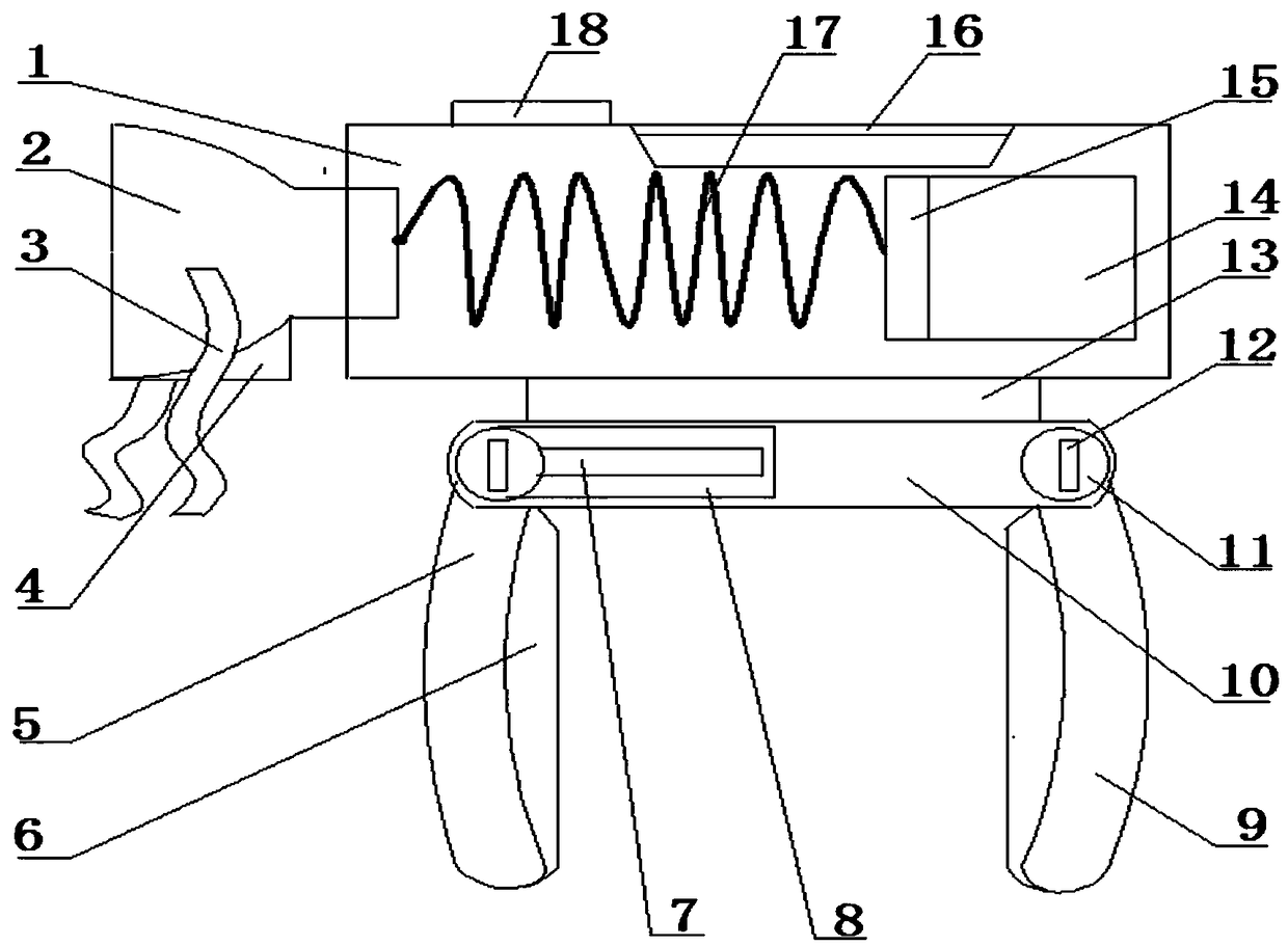 Illuminating device with separable bulb holder