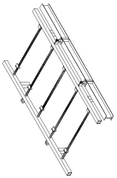 Plate unit non-destructive turnover hanger and turnover method