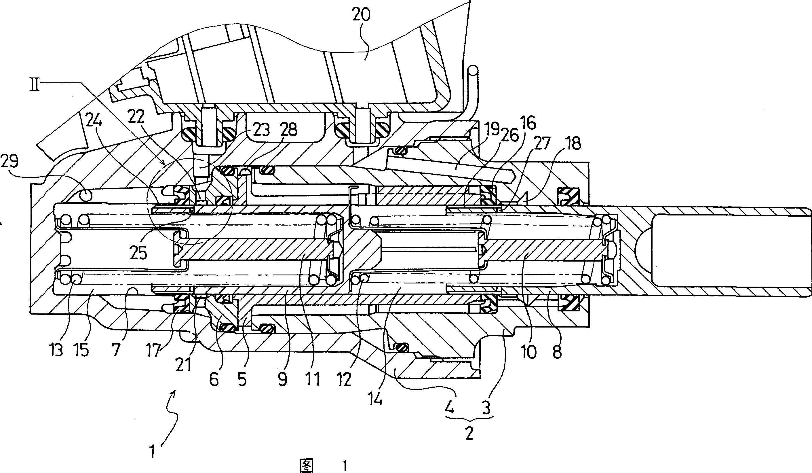 Master cylinder