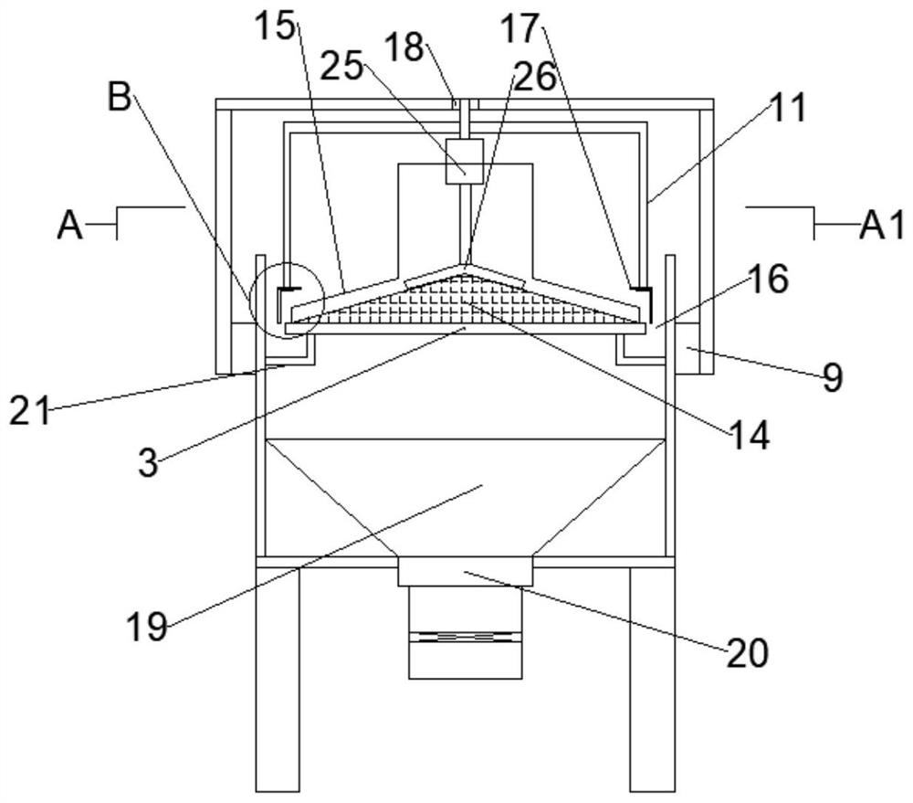 Slicing device for processing traditional Chinese medicine decoction pieces