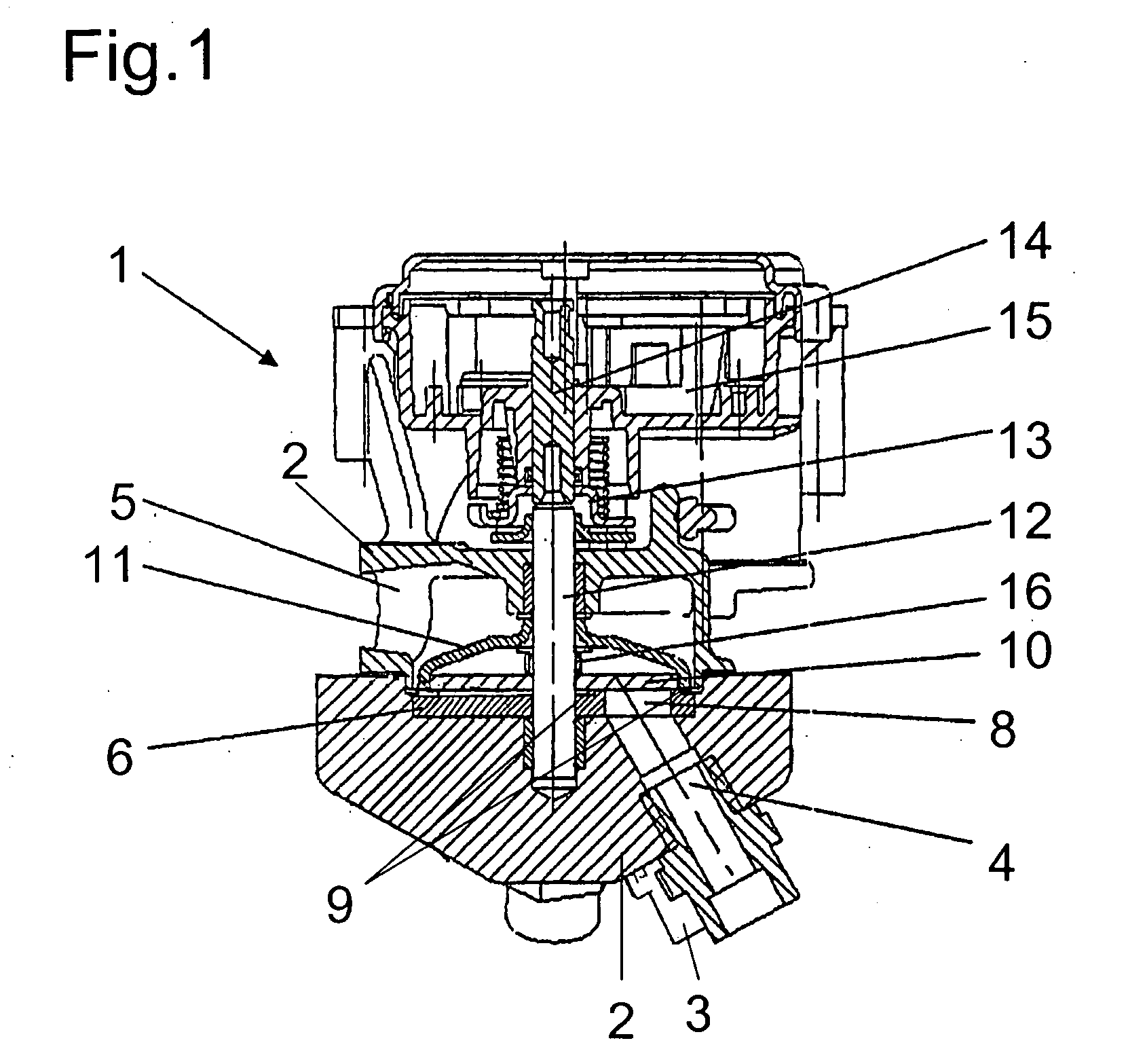 Adjustable two-way valve device for a combustion engine