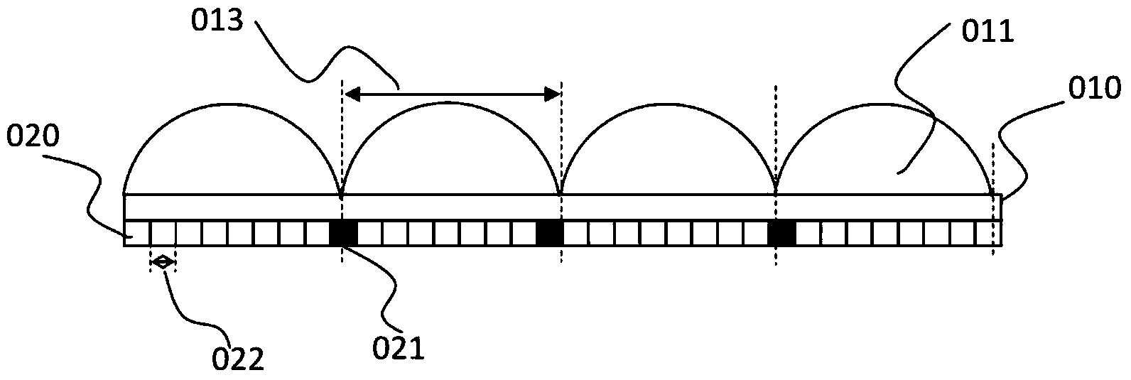 Directional backlight generation method and system