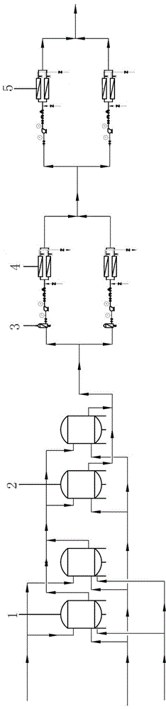 Advanced treatment process for fermentation antibiotic wastewater