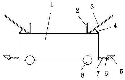 Robot base with anti-collision function