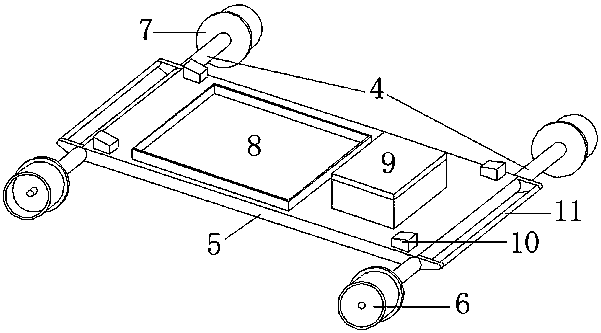 Intelligent electric ladder trolley for urban rail transit contact network