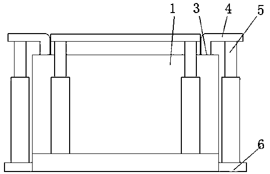 Protective device for hot galvanizing technology