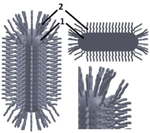 Bionic concrete coarse aggregate based on photo-curing 3D (three-dimensional) printing, preparation method of aggregate and application of aggregate