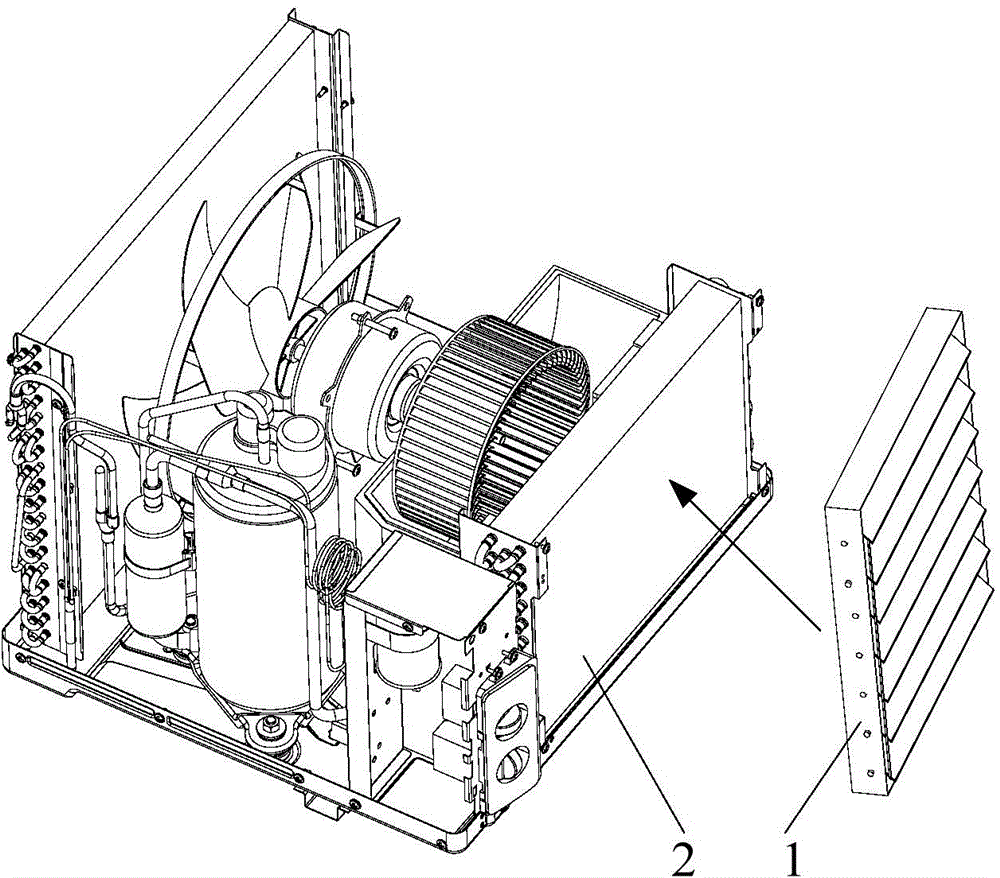 Integrated air conditioner and high-temperature refrigeration control method