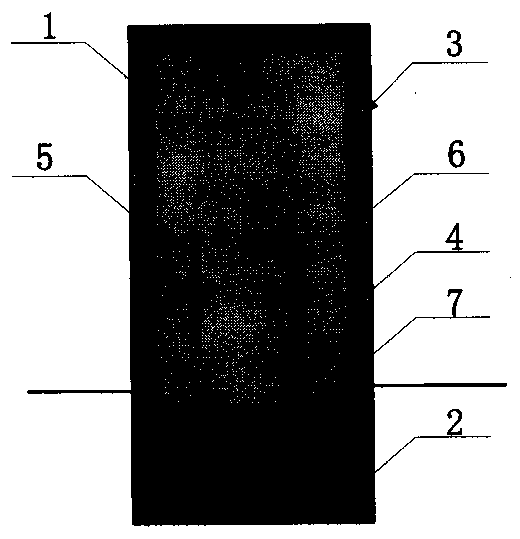 Dry-wet method temperature and humidity sensing probe adopting fiber grating sensors