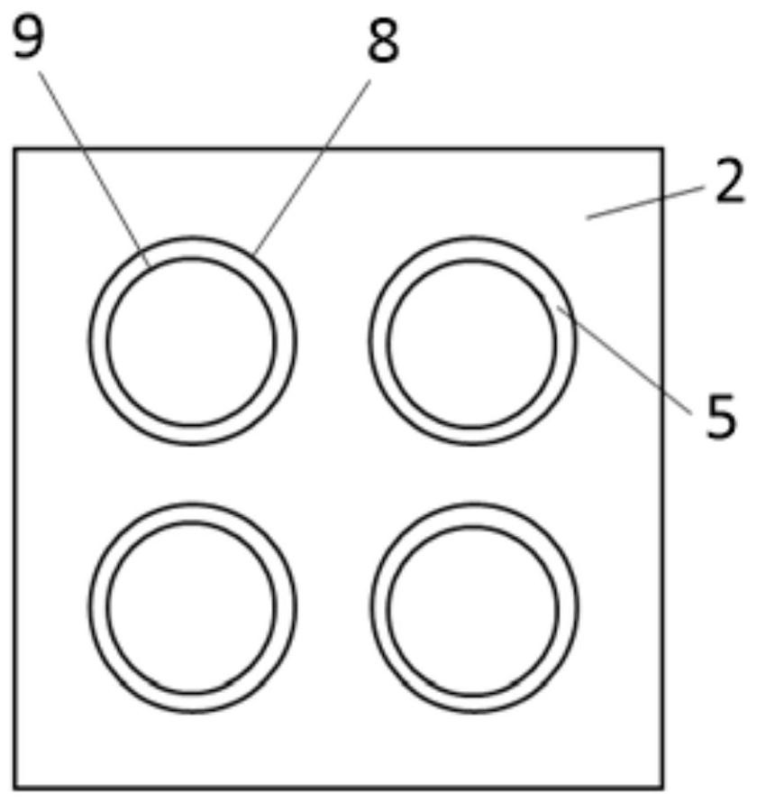 Filter material polarization module for air filtering device and air filtering device