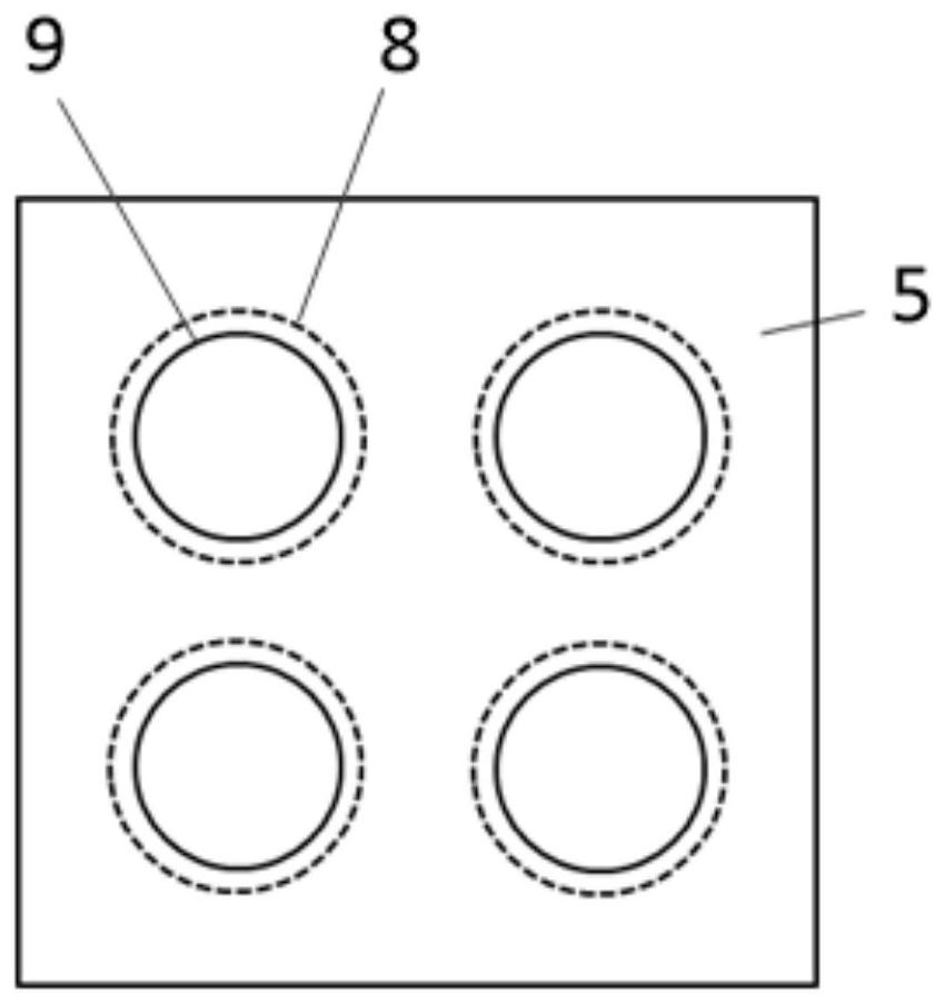 Filter material polarization module for air filtering device and air filtering device