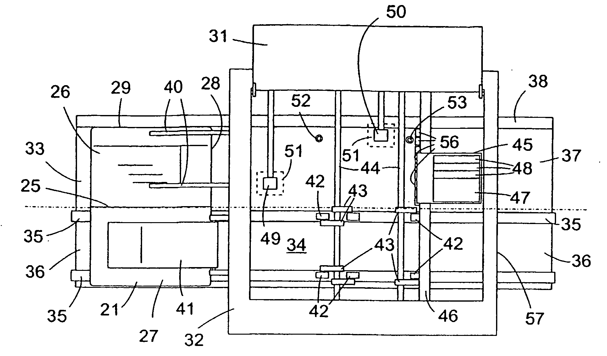 Method and device for printing details onto a document