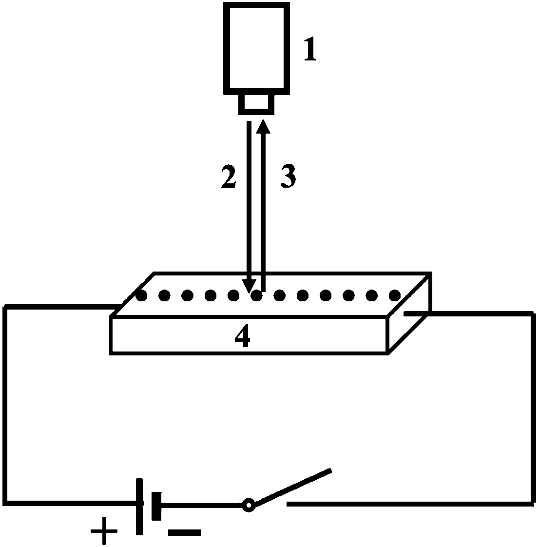 Method for testing ion diffusion coefficient in solid electrolyte