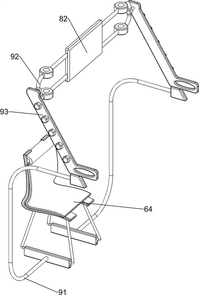 Infusion rack with heating function