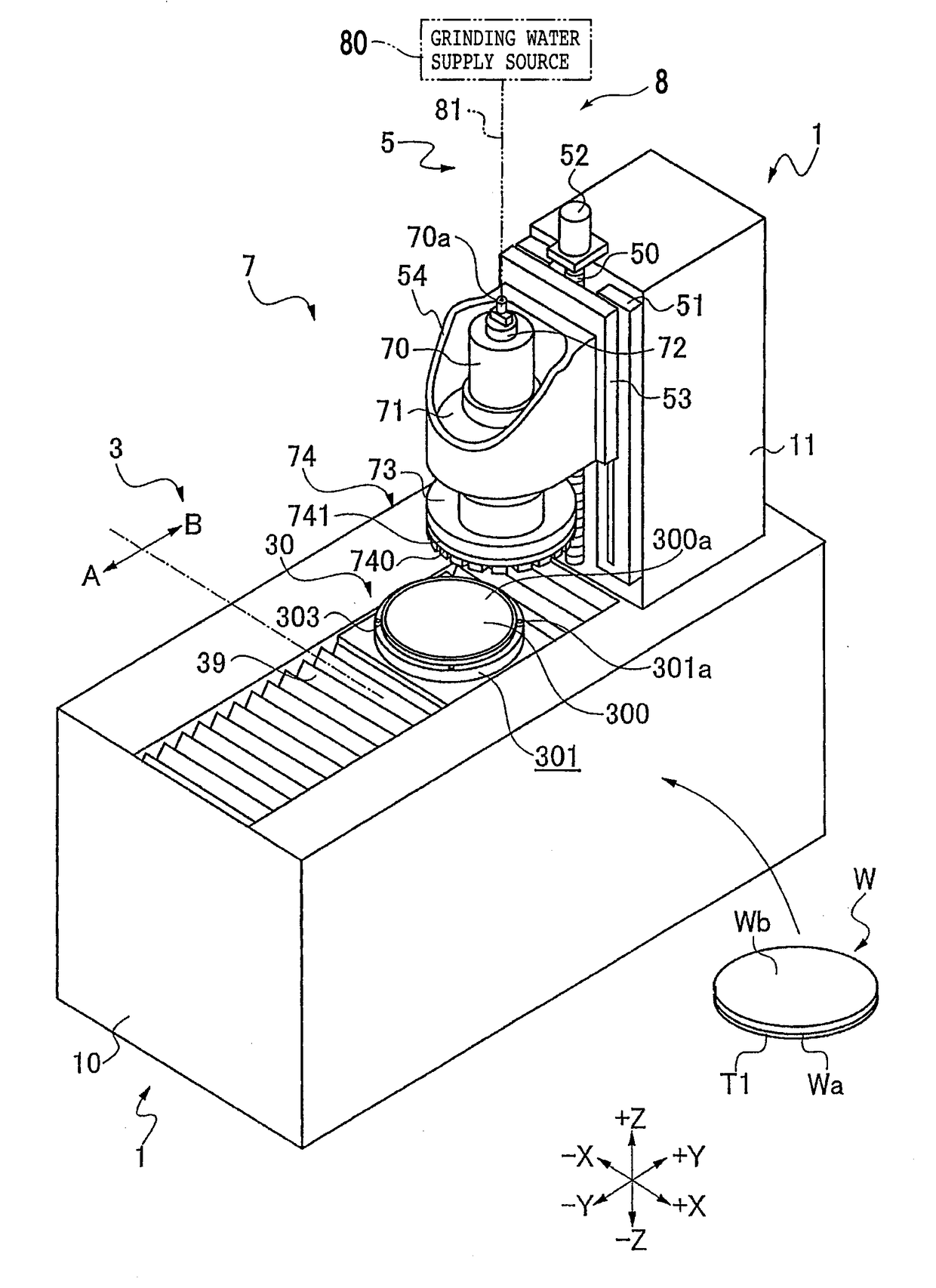 Grinding apparatus