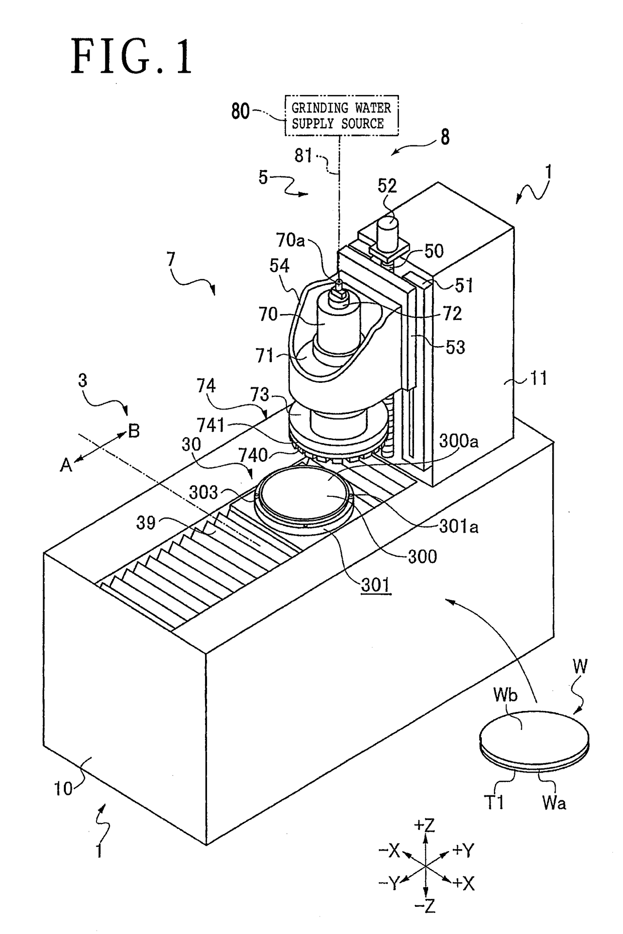 Grinding apparatus