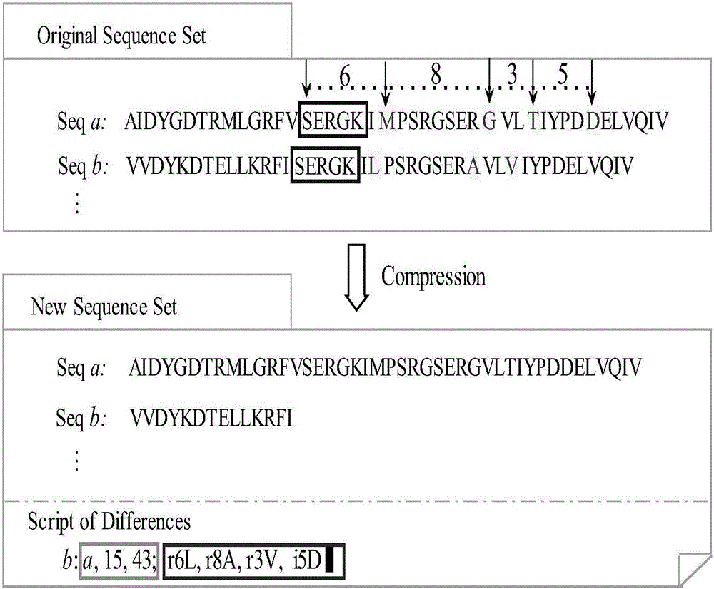 Compression and clustering-based batch protein homology search method