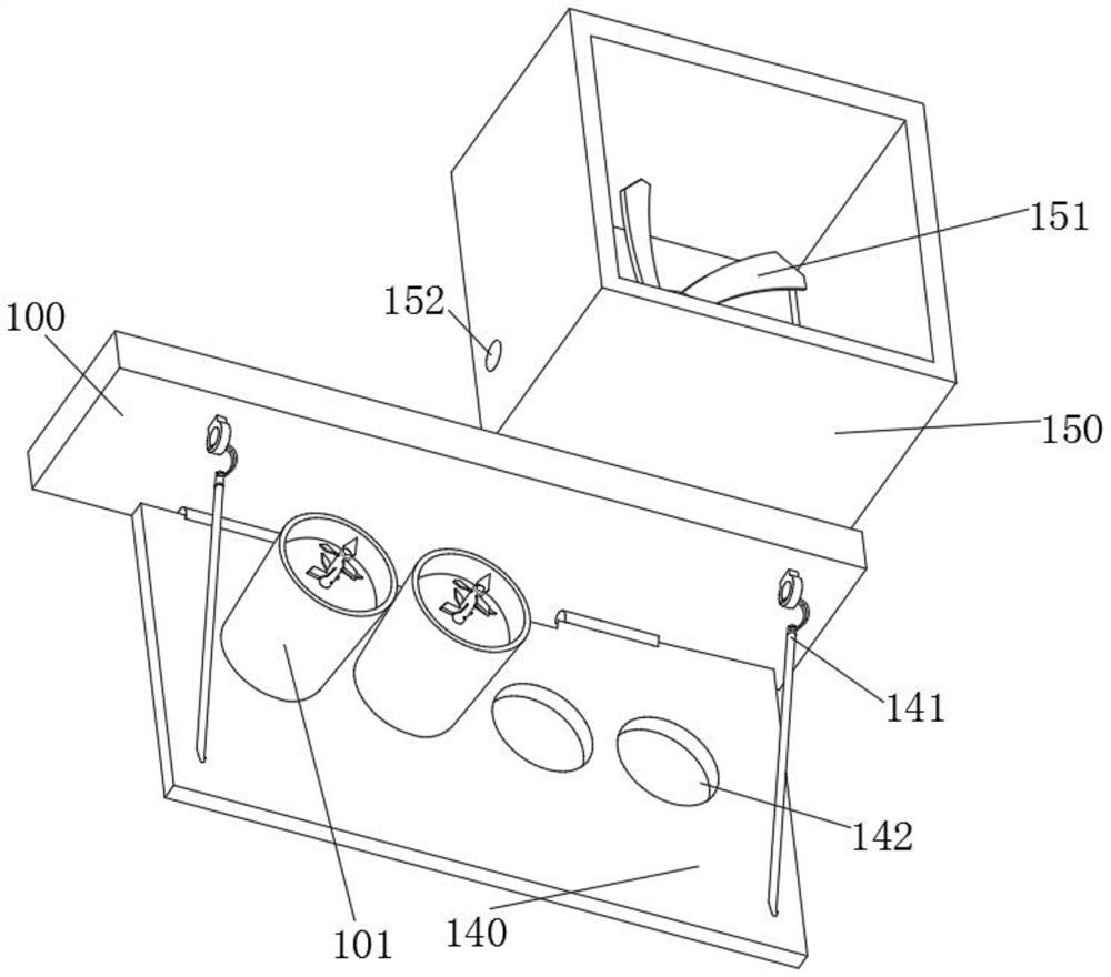 Soilless culture planting device for lettuce