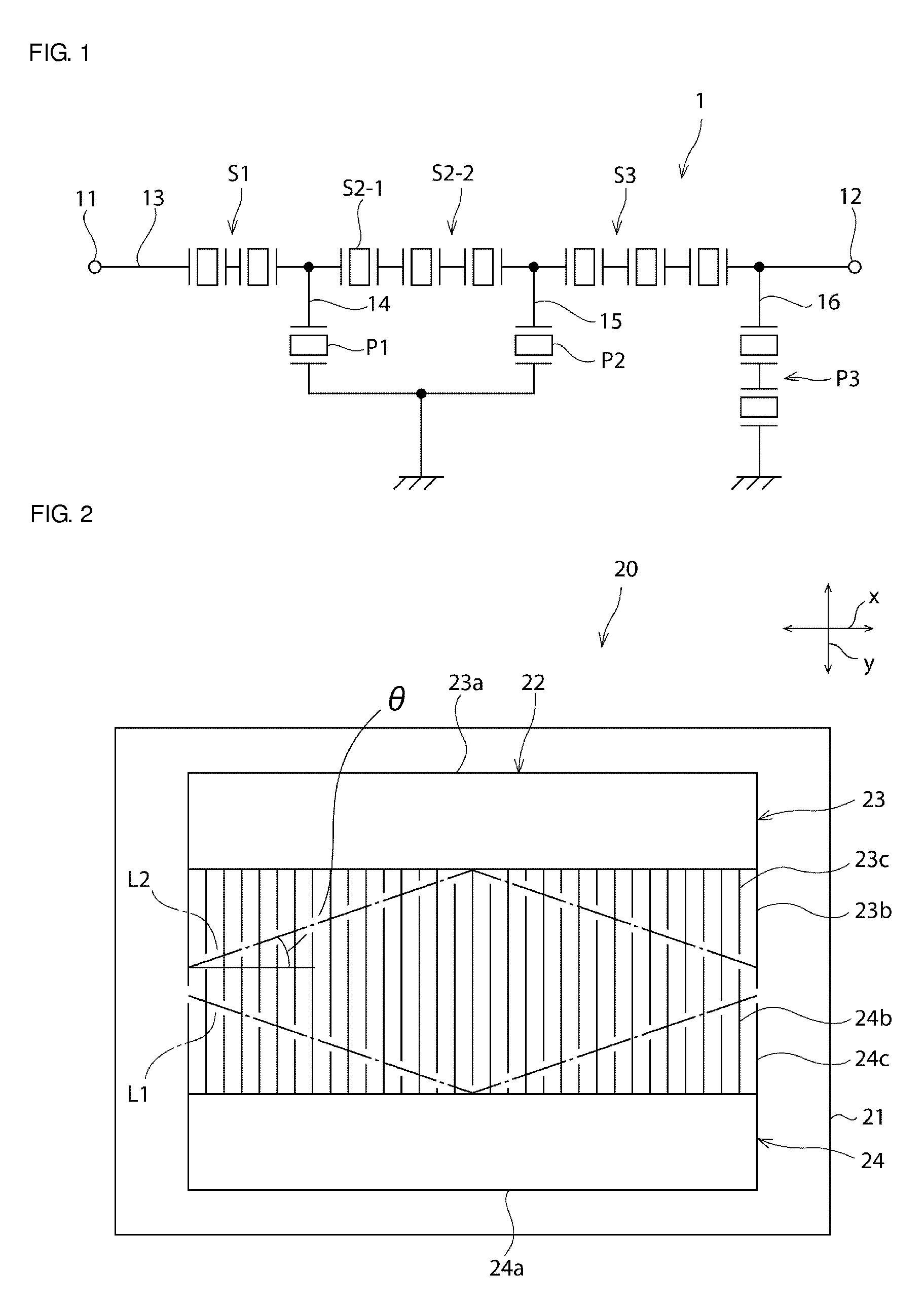 Ladder filter device and elastic wave resonator