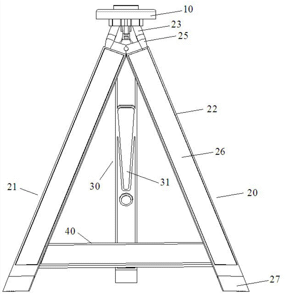 Tower type traffic safety warning device