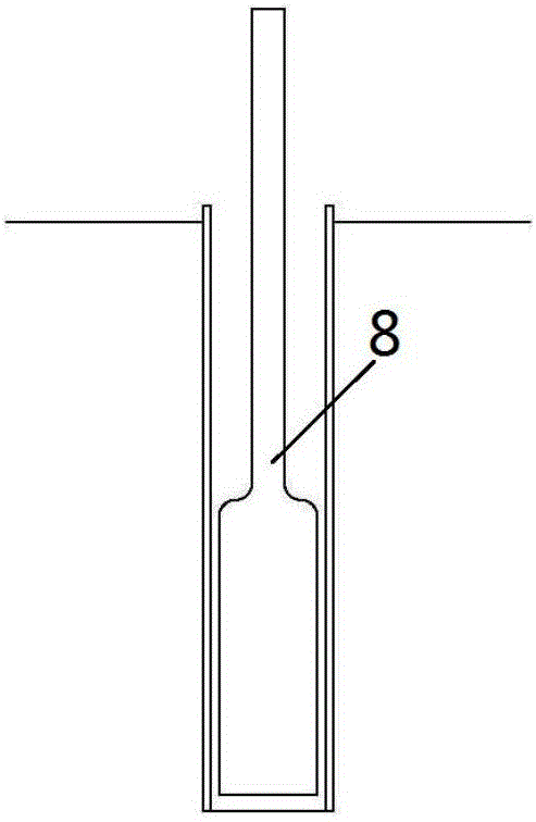 Construction method for pipe-following drilling micro pile of slewing drilling machine