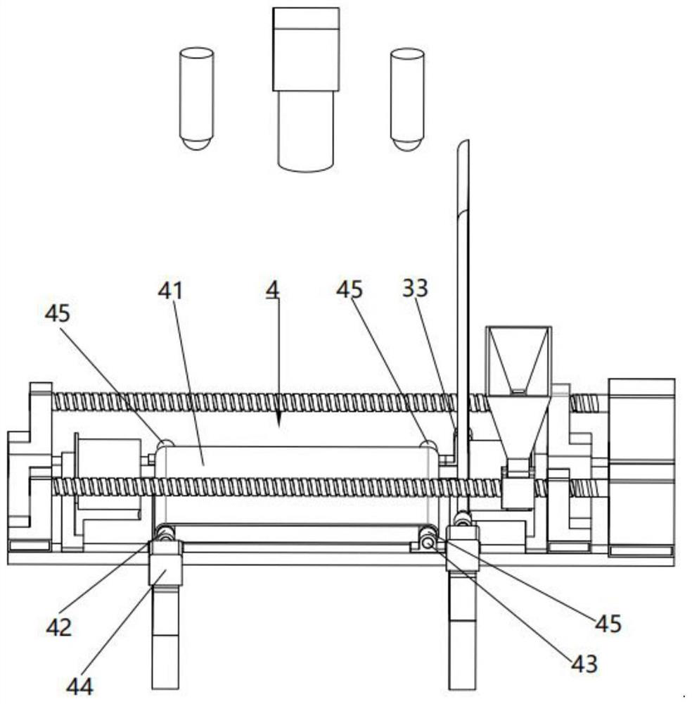 Automatic seed testing device for soybeans