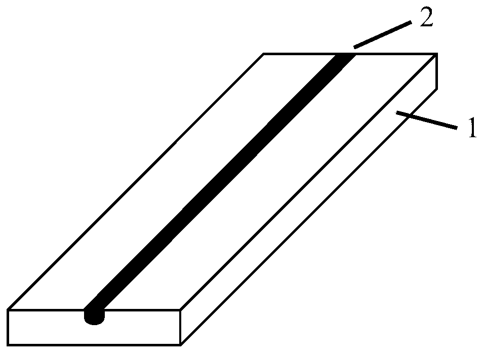 Novel lithium niobate optical waveguide wafer and preparation method thereof