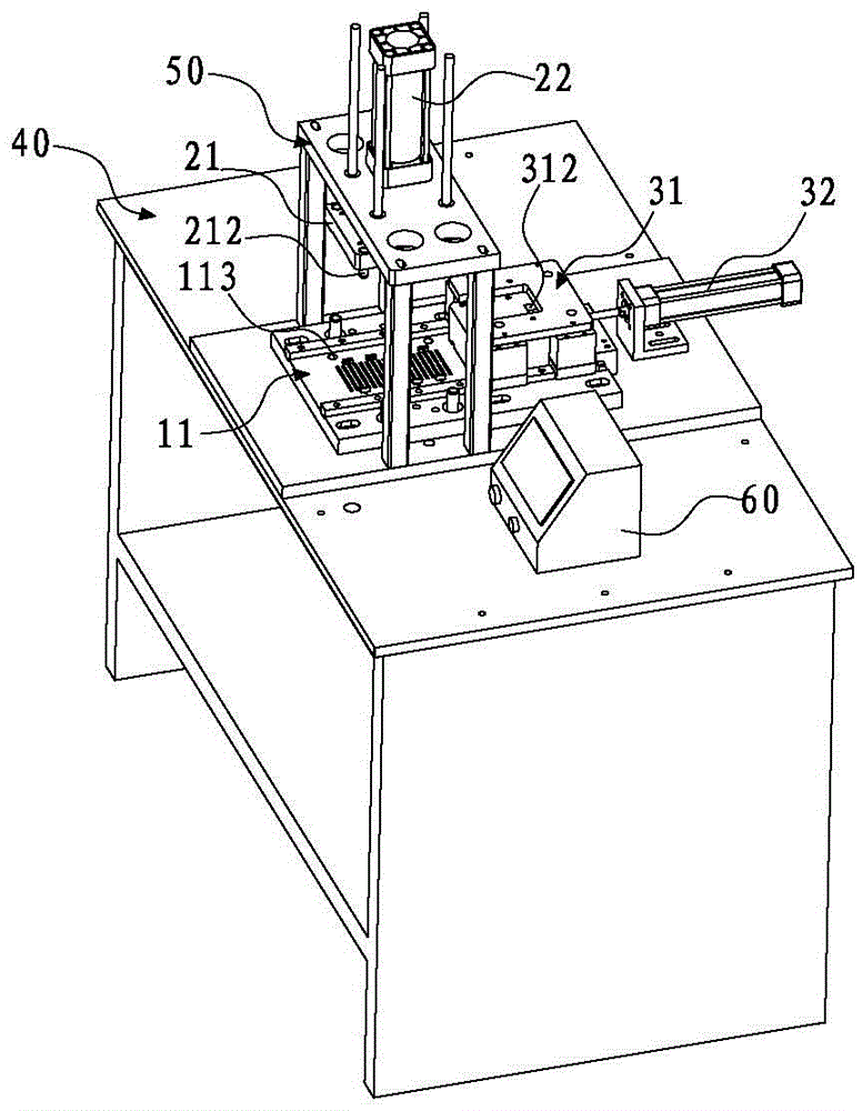 Inkjet device for led support and inkjet method thereof