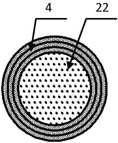 Spiral spring production method based on continuous fibers